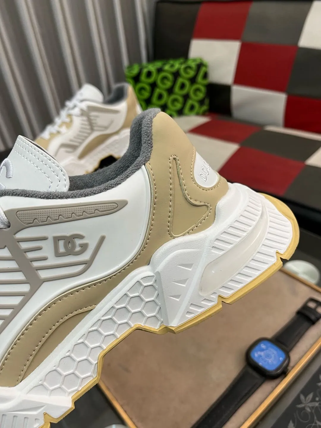 Men's men's shoes💰560⌚️⌚️DG "Dolce & Gabbana" low-top casual shoes Regular size: 35-46 Product material: Upper imported cowhide stitching fabric, breathable lining, original outsole